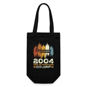 2004 Vintage Cadeau D'anniversaire 2004 Original - Sac à bouteille - noir - Devant