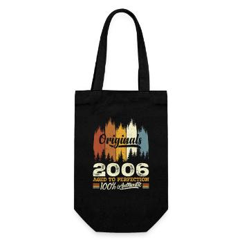 2006 Vintage Cadeau D'anniversaire 2006 Original - Sac à bouteille - noir - Devant