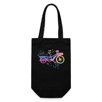 Heavy Duty Bike Cargo Bike Cargo Bike Cargo Bike - Gift Bag for Bottles - black - Front