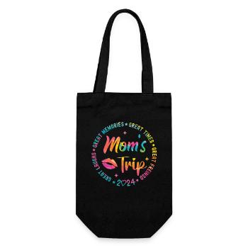 Week-end entre filles : sortie des mères 2024 - Sac à bouteille - noir - Devant