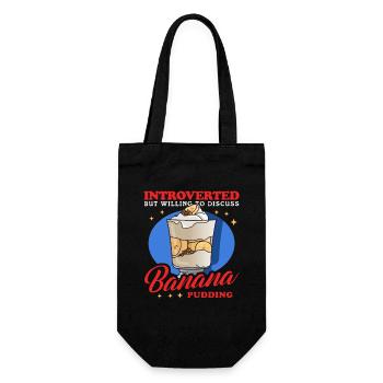Banana Pudding Banana Pudding Gift - Gift Bag for Bottles - black - Front