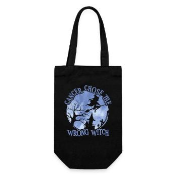 Cancer Witch Periwinkle Esophageal - Gift Bag for Bottles - black - Front