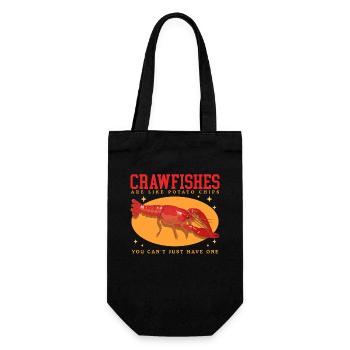 Crayfish Seafood Noble Crayfish Gift - Gift Bag for Bottles - black - Front
