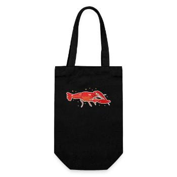 Crayfish Noble Crayfish Seafood Gift - Gift Bag for Bottles - black - Front