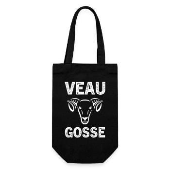 veau gosse - Sac à bouteille - noir - Devant