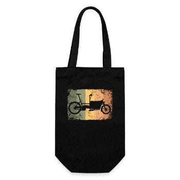 Lastenfahrrad Lastenrad Cargo Bike Cargobike - Gift Bag for Bottles - black - Front
