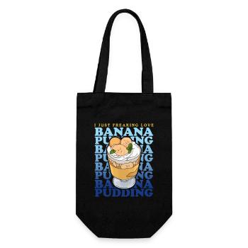 Banana Pudding Banana Pudding Gift - Gift Bag for Bottles - black - Front