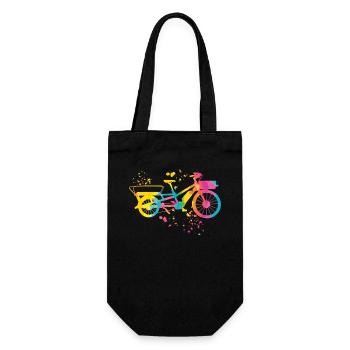 Heavy Duty Bike Cargo Bike Cargo Bike Cargo Bike - Gift Bag for Bottles - black - Front