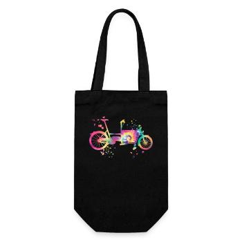 Schwerlastfahrräder Lastenfahrrad Cargobike - Geschenkbeutel für Flaschen - Schwarz - Vorne