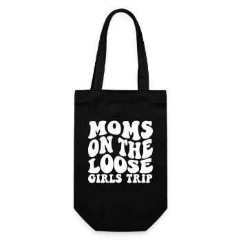 Mamans sur le voyage des filles lâches - Sac à bouteille - noir - Devant