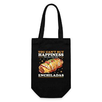 Enchilada Lover Food Enchiladas Gift - Gift Bag for Bottles - black - Front