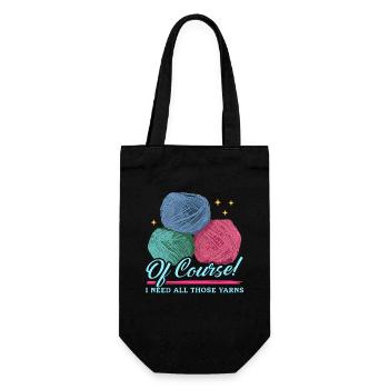 Crochet au Crochet | Crochet Crochet Cadeau - Sac à bouteille - noir - Devant