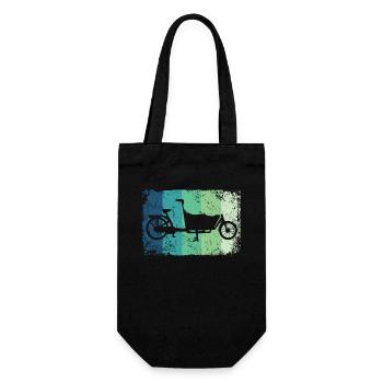Lastenfahrrad Lastenrad Cargo Bike Cargobike - Gift Bag for Bottles - black - Front