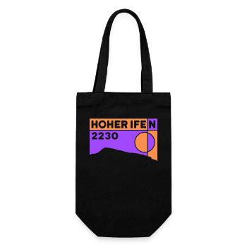 Hoher Ifen Randonnée Randonnée Kleinwalsertal - Sac à bouteille - noir - Devant