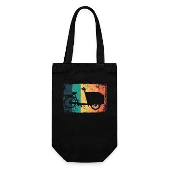 Lastenfahrrad Lastenrad Cargo Bike Cargobike - Gift Bag for Bottles - black - Front
