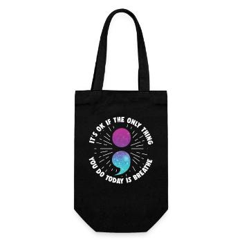 psycMental Health Warrior Violet Et Turquoise - Sac à bouteille - noir - Devant