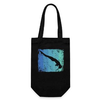 Plongeon, Saut artistique, Plongeon synchronisé - Sac à bouteille - noir - Devant