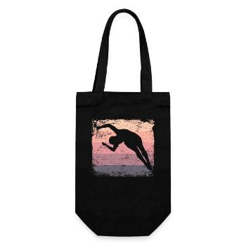 Synchronized Water Diver High Diver - Gift Bag for Bottles - black - Front
