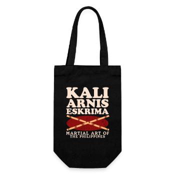 Arnis Eskrima Kali philippin Arts martiaux cadeau - Sac à bouteille - noir - Devant