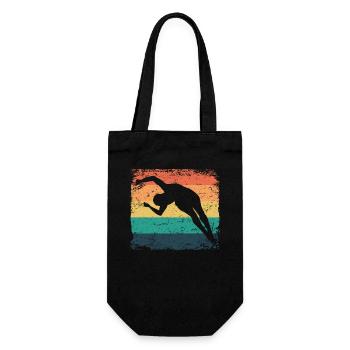 Plongeon, Saut artistique, Plongeon synchronisé - Sac à bouteille - noir - Devant