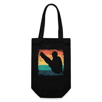 Diving, Artistic Jumping, Synchronized Diving - Gift Bag for Bottles - black - Front