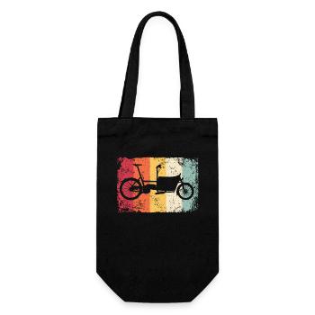Lastenfahrrad Lastenrad Cargo Bike Cargobike - Gift Bag for Bottles - black - Front