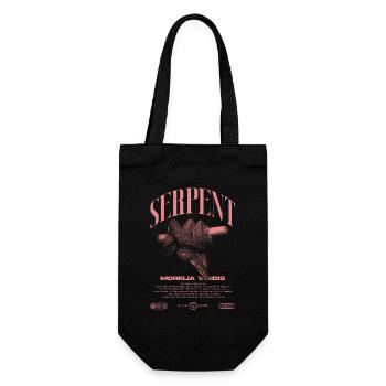 Green Tree Python Modern Reptile Keeper Streetwear - Gift Bag for Bottles - black - Front