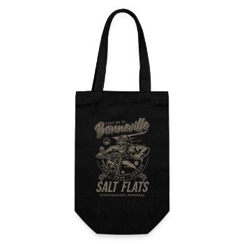 Bonneville Salt Flats Course de moto Vintage - Sac à bouteille - noir - Devant
