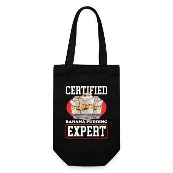 Banana Pudding Banana Pudding Gift - Gift Bag for Bottles - black - Front