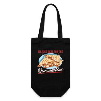 Quesadilla Mexican Quesadillas Gift - Gift Bag for Bottles - black - Front