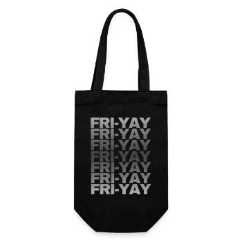 Fri Yay Enseignants Ambiance du week-end de l’école - Sac à bouteille - noir - Devant