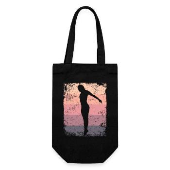 Synchronized Water Diver High Diver - Gift Bag for Bottles - black - Front
