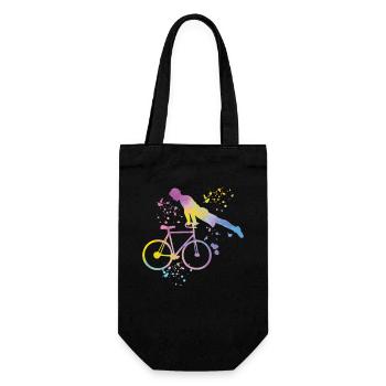 Artistic Cycling Artistic Cyclist - Gift Bag for Bottles - black - Front