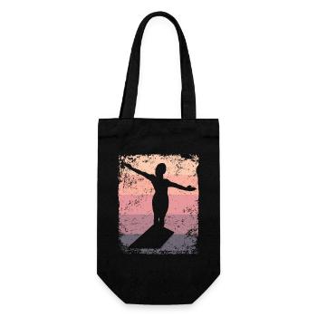 Synchronized Water Diver High Diver - Gift Bag for Bottles - black - Front