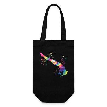Synchronized Water Diver High Diver - Gift Bag for Bottles - black - Front