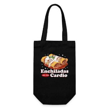 Enchilada Mexican Food Enchiladas Gift - Gift Bag for Bottles - black - Front