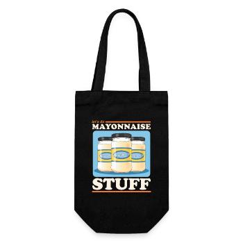 Mayo Mayonnaise Yummy Gift - Gift Bag for Bottles - black - Front