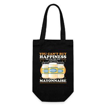 Buy Mayonnaise Mayo Gift - Gift Bag for Bottles - black - Front