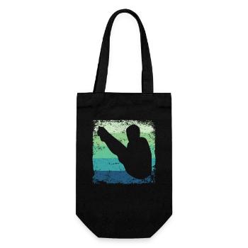 Synchronized Water Diver High Diver - Gift Bag for Bottles - black - Front