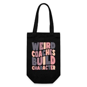 Weird Coaches Form Character Trainers - Gift Bag for Bottles - black - Front
