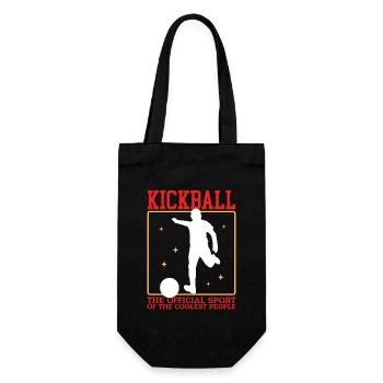 Kickball Kickballer Kickball Cadeau de joueur - Sac à bouteille - noir - Devant