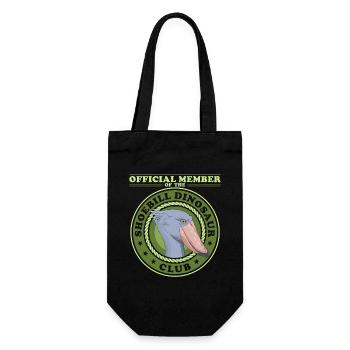 Oiseau bec-en-sabot | Cadeau d’oiseaux bec-en-sabot - Sac à bouteille - noir - Devant