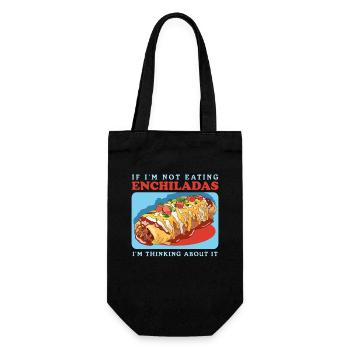 Enchilada Mexican Enchiladas Gift - Gift Bag for Bottles - black - Front