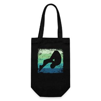 Plongeon, Saut artistique, Plongeon synchronisé - Sac à bouteille - noir - Devant