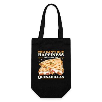 Quesadilla Tortilla Quesadillas Gift - Gift Bag for Bottles - black - Front