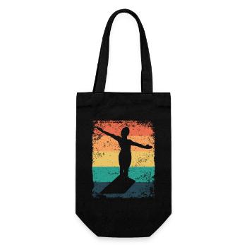 Plongeon, Saut artistique, Plongeon synchronisé - Sac à bouteille - noir - Devant