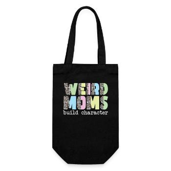 Les mamans bizarres construisent leur caractère - Sac à bouteille - noir - Devant