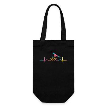 Artistic Cycling Artistic Cyclist - Gift Bag for Bottles - black - Front
