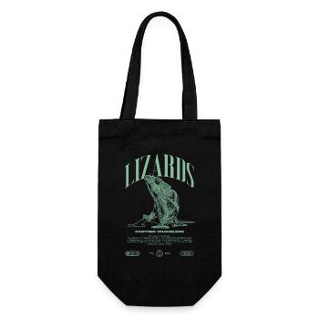 Panther Caméléon Streetwear Lézard Keeper - Sac à bouteille - noir - Devant