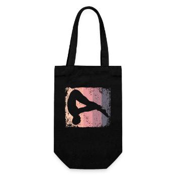 Synchronized Water Diver High Diver - Gift Bag for Bottles - black - Front